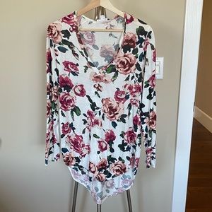 WILFRED FLORAL LONG SLEEVE SHIRT